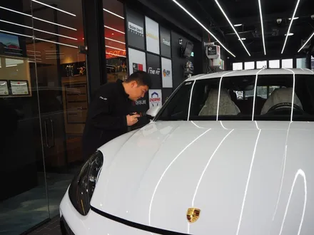 포르쉐 카이엔!! 글라스틴트 슈어X 만족감 200% / 강남 송파 서초