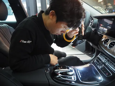 벤츠 E300 글라스틴트 슈어X+오너프로PPF 시공 받고 설 쇠러 갑니다~ / 강남 송파 서초