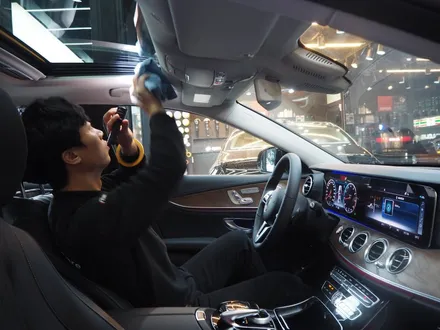 벤츠 E300 글라스틴트 슈어X+오너프로PPF 시공 받고 설 쇠러 갑니다~ / 강남 송파 서초