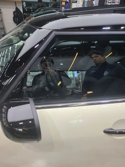 BMW MINI~ 글라스틴트 옵틱 W 틴팅 시공 잘 어울리죠? / 강남 송파 서초