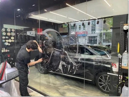 서초썬팅 테슬라 모델y 주니퍼 블랙틴팅으로 시인성과 감성 모두 잡았습니다 / 강남구 개포동