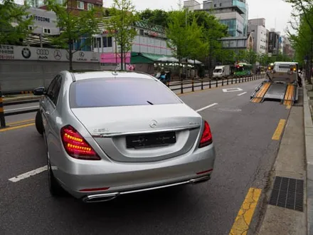 글라스틴트 슈어X 썬팅으로 벤츠 S560 레벨 맞추기 / 강남 송파 서초