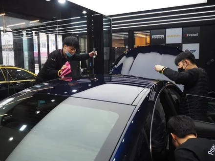 벤츠 CLS 450!! 글라스틴트 슈어 X 만족감 200%랍니다 / 강남 송파 서초
