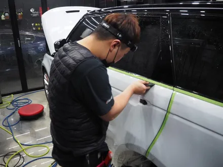 랜드로버 레인지로버 스포츠 SVR, PPF 전체 시공 시작부터 잘못됐습니다!! / 강남 송파 서초