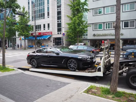 BMW 840d~ 글라스틴트 레이니블루 드레스업!! 강추 드립니다~ / 강남 송파 서초