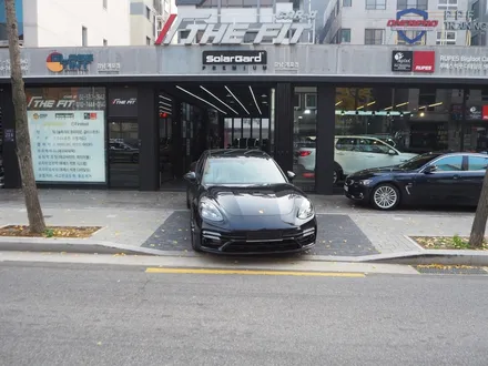 포르쉐 파나메라 4!! 틴팅 비 내림 방지 펠트지 시공 서비스 받으세요~ / 강남 송파 서초