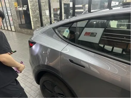 광진구 신차패키지 테슬라 모델Y 솔라가드 프리미엄 티타늄 썬팅 완성했습니다 / 강남구 개포동