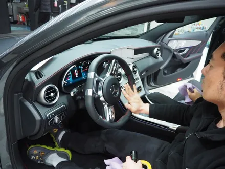 벤츠 C43 AMG 글라스틴트 슈어X+옵틱W 믹스 시공 / 강남 송파 서초