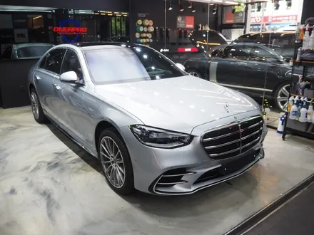 벤츠 S500 서울 신차패키지(글라스틴트 슈어X+오너프로 전체PPF) / 강남 송파 서초
