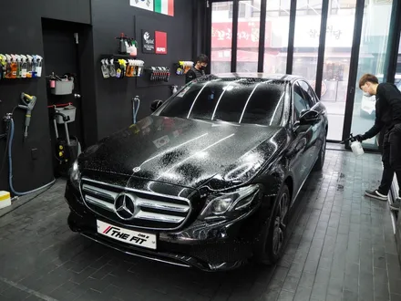 벤츠 E300 문콕 방지! 도어 PPF 했어요 / 강남 송파 서초
