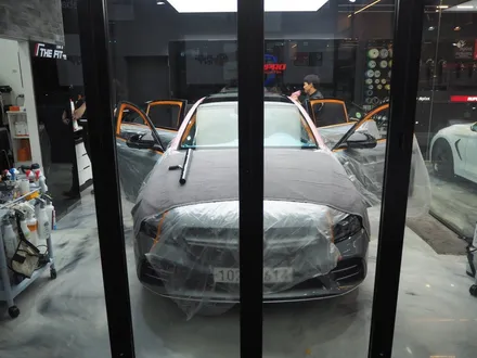 벤츠 C43 AMG 글라스틴트 슈어X+옵틱W 믹스 시공 / 강남 송파 서초