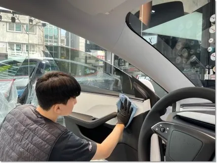 테슬라썬팅 모델3 하이랜드 풀시공 후기 / 강남구 개포동