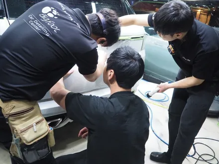 랜드로버 레인지로버 스포츠 SVR, PPF 전체 시공 시작부터 잘못됐습니다!! / 강남 송파 서초