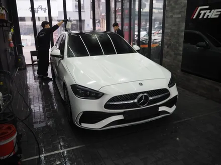 벤츠 C300, 신차패키지 틴팅+PPF 시공 여기 어때요? / 강남 송파 서초