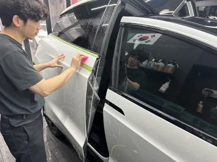 테슬라 모델 X 썬팅 야무지게 진행해드립니다 / 강남구 개포동