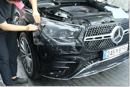 강남구 신차패키지 벤츠 GLE450에 프리미엄 LX 썬팅과 PPF까지 력셔리하게 / 강남구 개포동