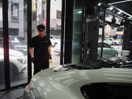 포르쉐 타이칸 GTS, 틴팅부터 전체 PPF 시공까지 한 번에 제대로 할 수 있는 강남샵 추천!! / 강남 송파 서초