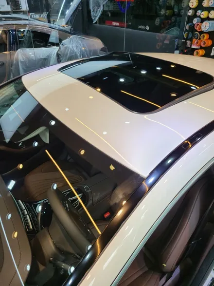 벤츠 CLS 300d!! 글라스틴트 슈어X+옵틱W 믹스 시공 조합으로 / 강남 송파 서초