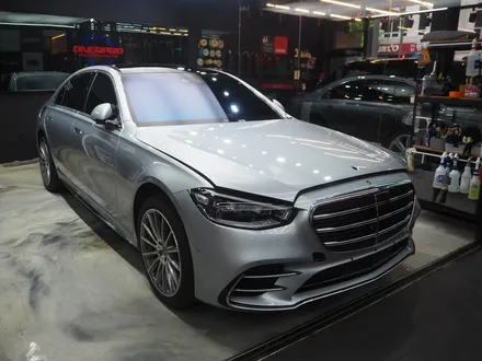 벤츠 S500 서울 신차패키지(글라스틴트 슈어X+오너프로 전체PPF) / 강남 송파 서초