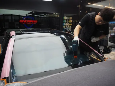 벤츠 E300 글라스틴트 슈어X+오너프로PPF 시공 받고 설 쇠러 갑니다~ / 강남 송파 서초