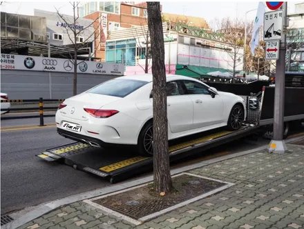 오래 묵은 벤츠 CLS 400d 더핏카샵에서 해결! / 강남구 개포동