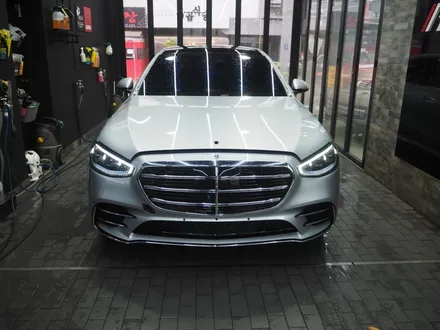 벤츠 S500 서울 신차패키지(글라스틴트 슈어X+오너프로 전체PPF) / 강남 송파 서초