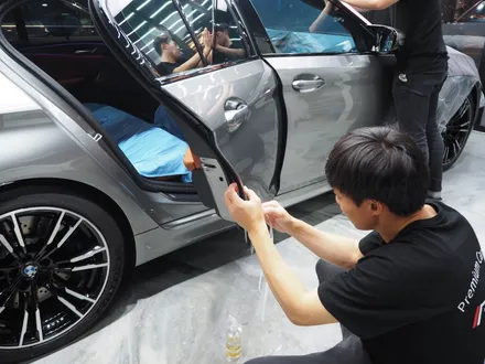 BMW M5~ 더핏카샵 신차 패키지 받아보니 너무 좋네요!! / 강남 송파 서초