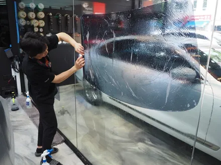BMW 840d~ 글라스틴트 레이니블루 드레스업!! 강추 드립니다~ / 강남 송파 서초