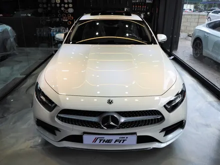 벤츠 CLS 300d!! 글라스틴트 슈어X+옵틱W 믹스 시공 조합으로 / 강남 송파 서초