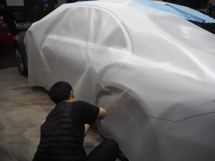 벤츠 S500 서울 신차패키지(글라스틴트 슈어X+오너프로 전체PPF) / 강남 송파 서초
