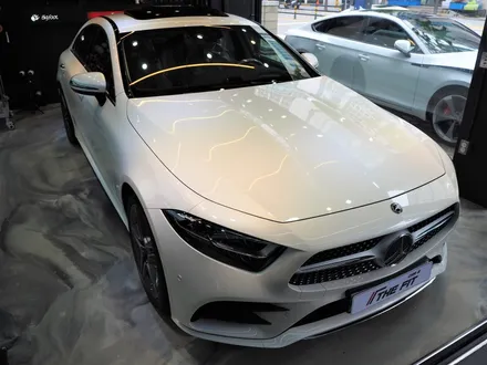 벤츠 CLS 300d!! 글라스틴트 슈어X+옵틱W 믹스 시공 조합으로 / 강남 송파 서초