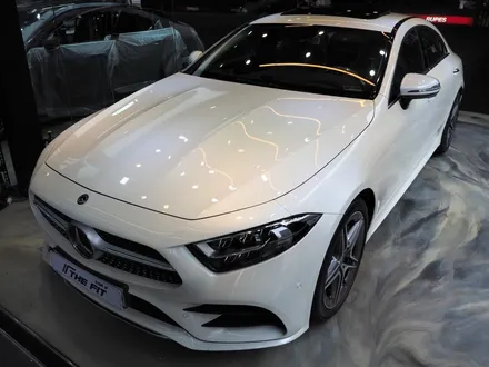 벤츠 CLS 300d!! 글라스틴트 슈어X+옵틱W 믹스 시공 조합으로 / 강남 송파 서초