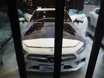 벤츠 CLS 300d!! 글라스틴트 슈어X+옵틱W 믹스 시공 조합으로 / 강남 송파 서초