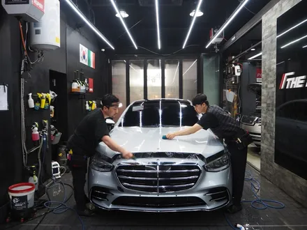 벤츠 S500 서울 신차패키지(글라스틴트 슈어X+오너프로 전체PPF) / 강남 송파 서초