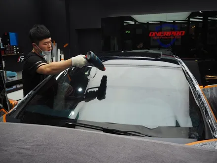 벤츠 CLS 450!! 글라스틴트 슈어 X 만족감 200%랍니다 / 강남 송파 서초