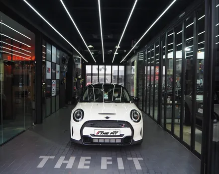 BMW MINI~ 글라스틴트 옵틱 W 틴팅 시공 잘 어울리죠? / 강남 송파 서초