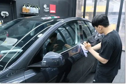 잠실썬팅 테슬라 모델Y 주니퍼에 솔라가드 퀀텀 썬팅부터 생활 PPF까지 / 강남구 개포동
