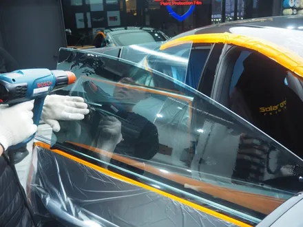 벤츠 AMG GT43!! 글라스틴트 슈어 X + 아크바리아 퍼플로 어깨 뽕~ / 강남 송파 서초