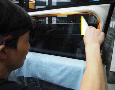 BMW MINI~ 글라스틴트 옵틱 W 틴팅 시공 잘 어울리죠? / 강남 송파 서초