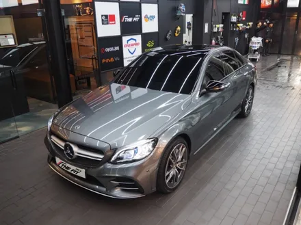 벤츠 C43 AMG 글라스틴트 슈어X+옵틱W 믹스 시공 / 강남 송파 서초