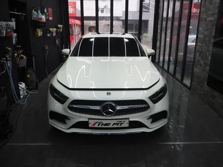 벤츠 CLS 300d!! 글라스틴트 슈어X+옵틱W 믹스 시공 조합으로 / 강남 송파 서초