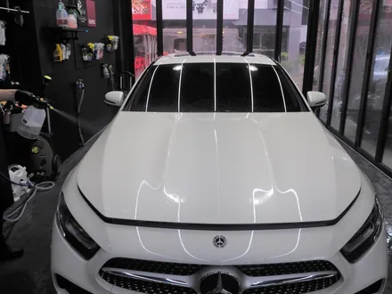 벤츠 CLS 300d!! 글라스틴트 슈어X+옵틱W 믹스 시공 조합으로 / 강남 송파 서초