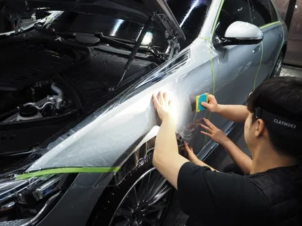 벤츠 S500 서울 신차패키지(글라스틴트 슈어X+오너프로 전체PPF) / 강남 송파 서초