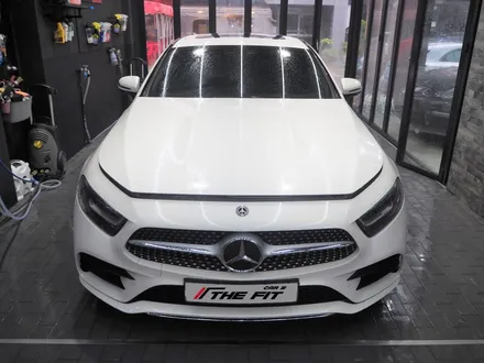 벤츠 CLS 300d!! 글라스틴트 슈어X+옵틱W 믹스 시공 조합으로 / 강남 송파 서초