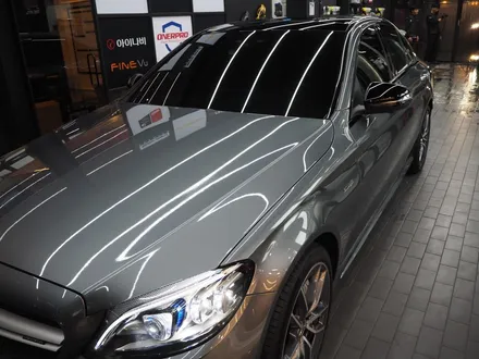 벤츠 C43 AMG 글라스틴트 슈어X+옵틱W 믹스 시공 / 강남 송파 서초