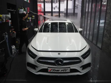 벤츠 CLS 300d!! 글라스틴트 슈어X+옵틱W 믹스 시공 조합으로 / 강남 송파 서초