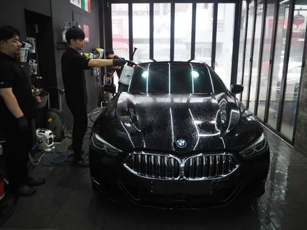 BMW 840d~ 글라스틴트 레이니블루 드레스업!! 강추 드립니다~ / 강남 송파 서초