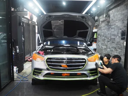 벤츠 S500 서울 신차패키지(글라스틴트 슈어X+오너프로 전체PPF) / 강남 송파 서초