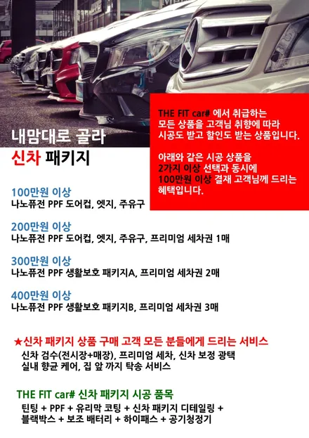 서울 신차패키지 믿고 맡기는 더핏카샵! / 강남구 개포동