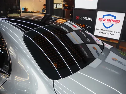 벤츠 C43 AMG 글라스틴트 슈어X+옵틱W 믹스 시공 / 강남 송파 서초